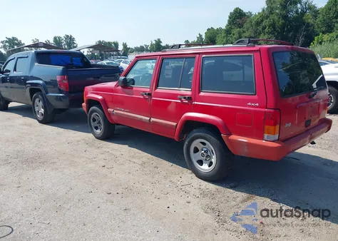 2000 Jeep Cherokee Sport from USA, damaged, VIN 1J4FF48S1YL154498